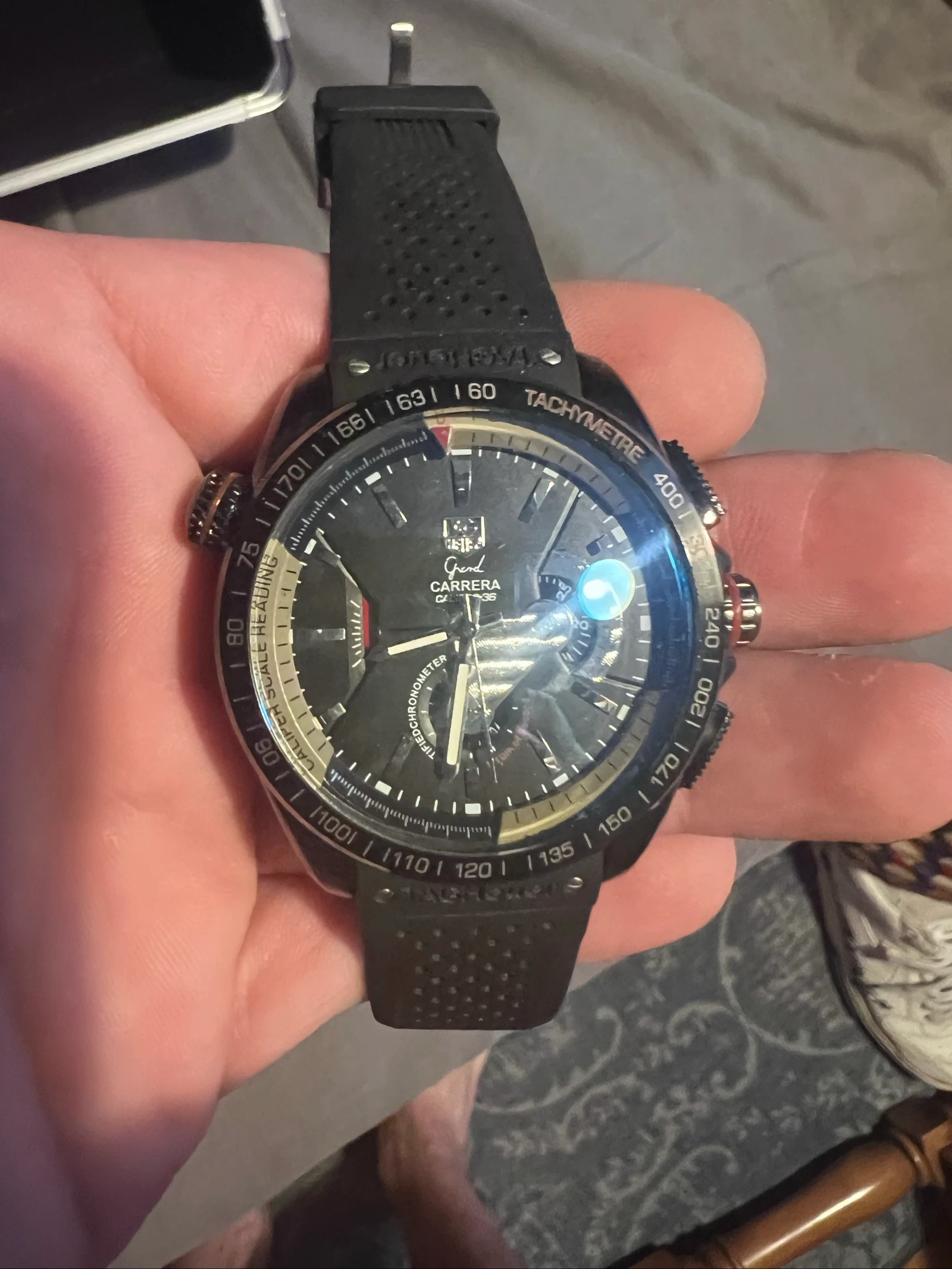 TAG Heuer Grand Carrera – Calibre 36 – Chronographe d'exception